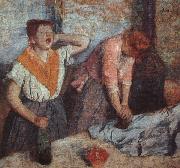 Edgar Degas Laundry Maids Germany oil painting artist
